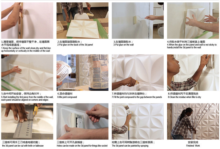 Pvc Panel Background - Decorative Wall Panels Diamond Plastic Tiles