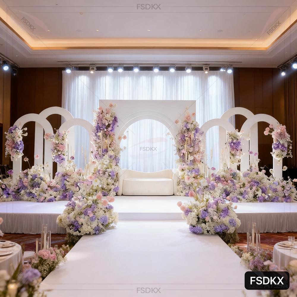 Luxury New Design Wedding Back - огляд і ціна Pvc Panel Background