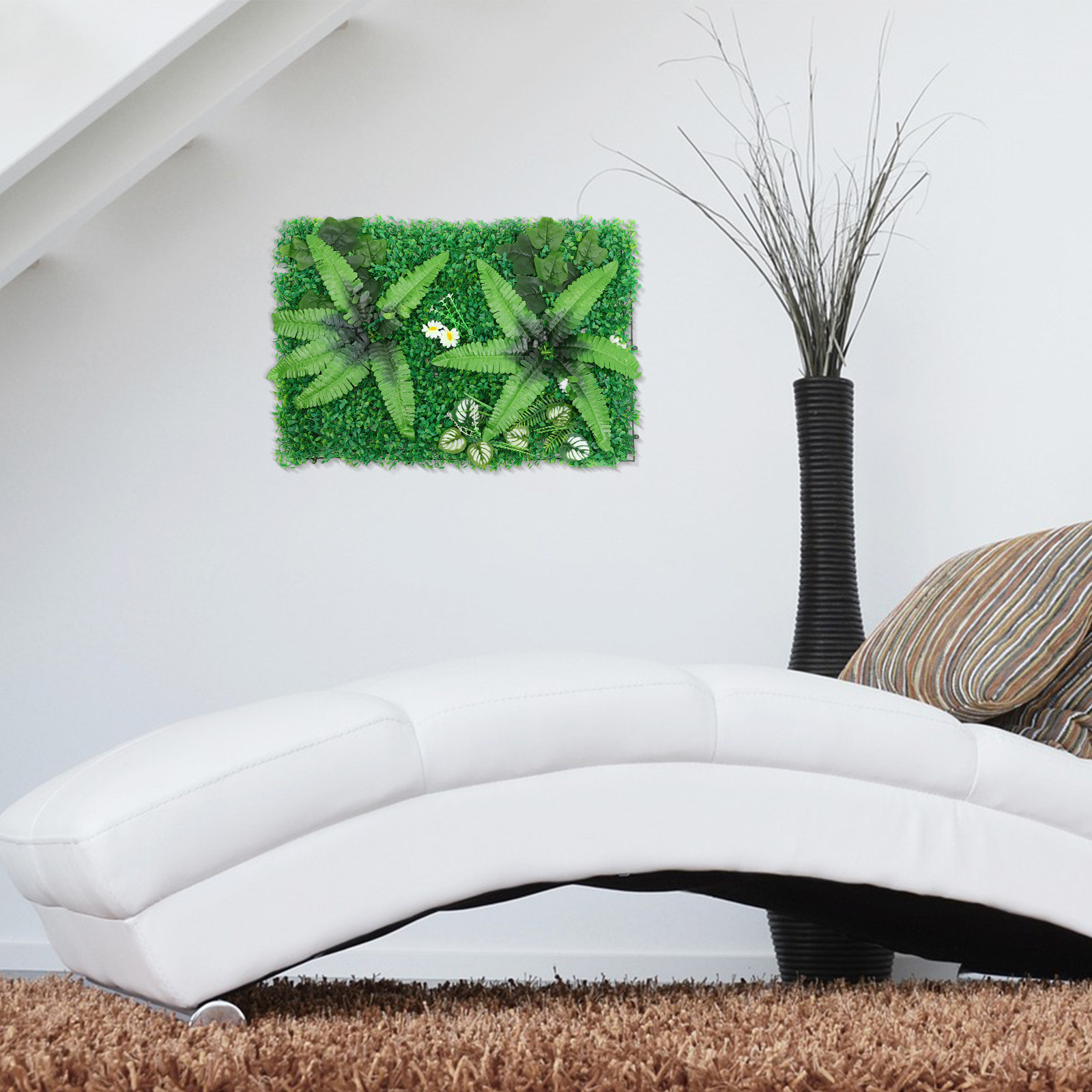 Artificial Hedge Plant Wall Pa - огляд і ціна Pvc Panel Background