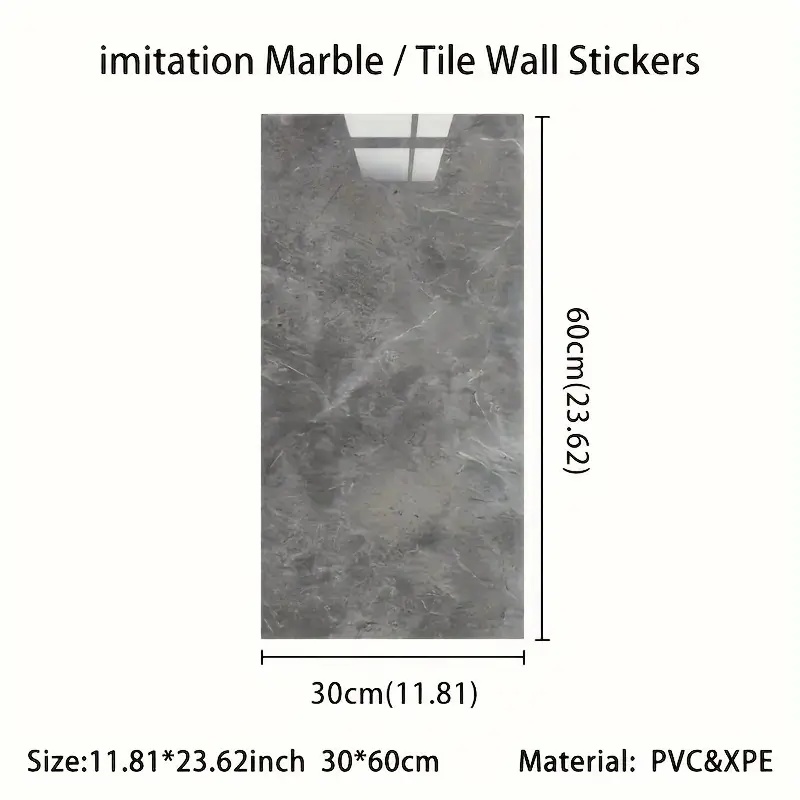 30cm*60cm Imitation Marble Til - огляд і ціна Pvc Panel Background