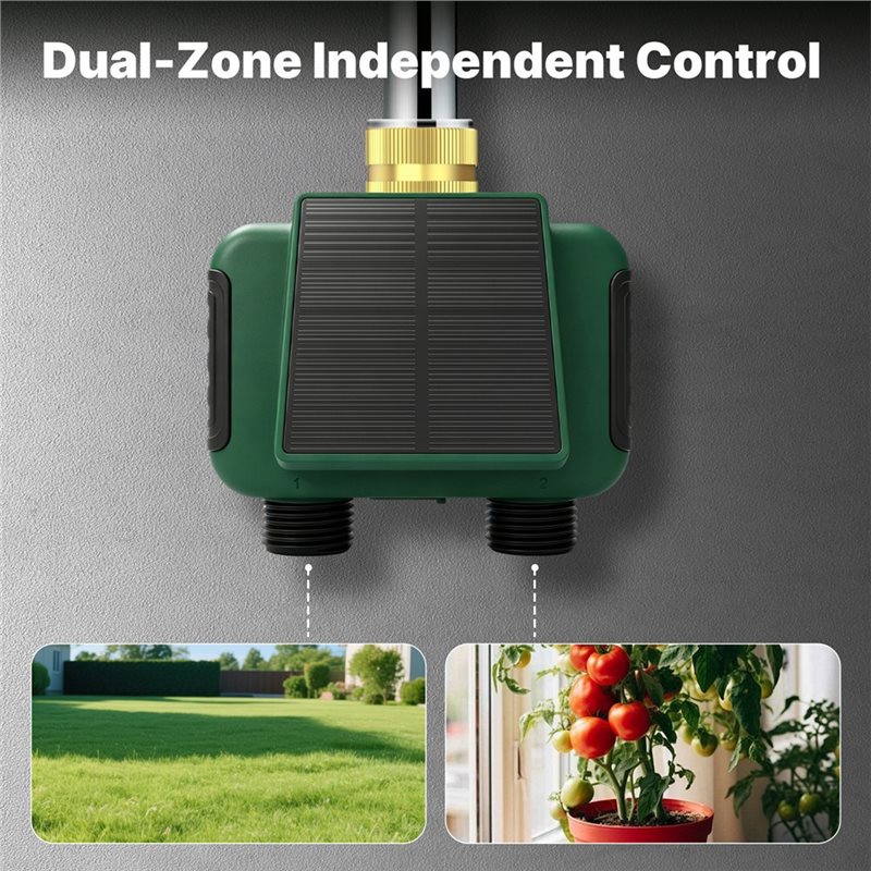 A25F-Tuya Wifi Smart Solar Dua - огляд і ціна Timer Dual Outlet