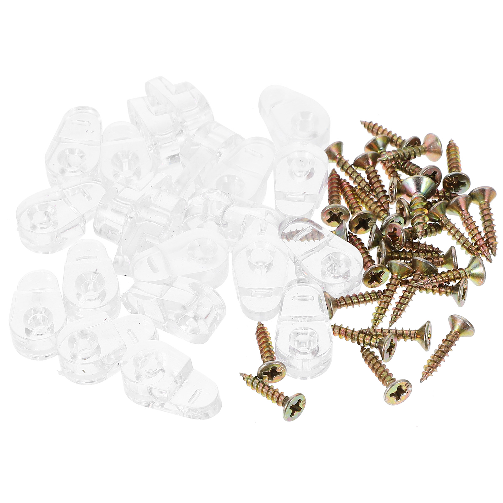 20Pcs Glass Door Clips Fixing  - огляд і ціна Glass Door Hinge