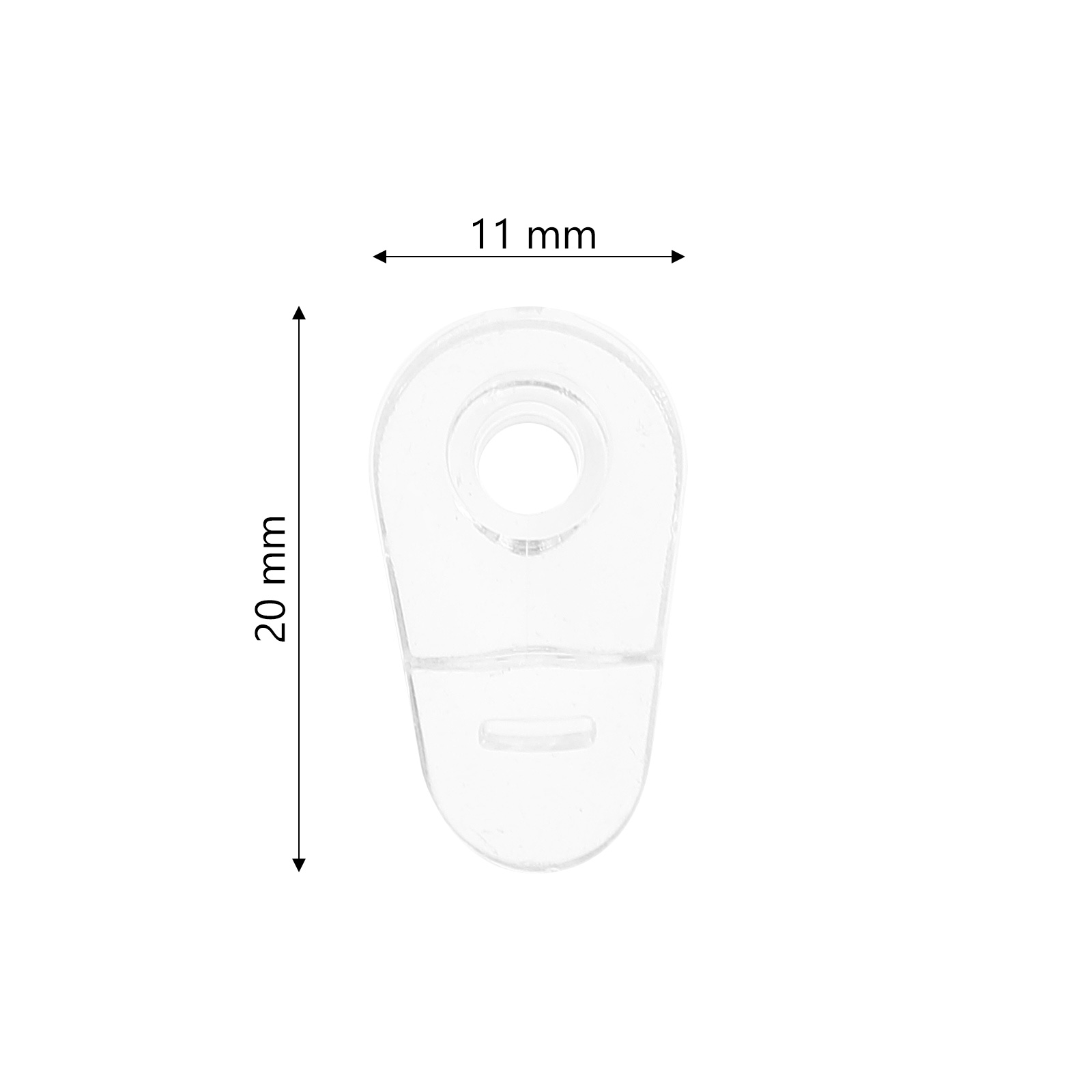 20Pcs Glass Door Clips Fixing  - огляд і ціна Glass Door Hinge