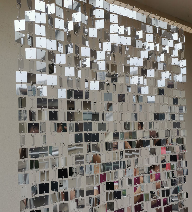 3cm Gold Silver Square Sequins - огляд і ціна Pvc Panel Background